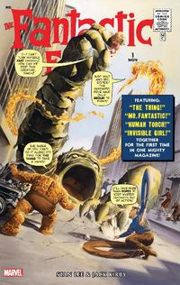 Cover image for THE FANTASTIC FOUR OMNIBUS VOL. 1 ALEX ROSS COVER [NEW PRINTING 3]