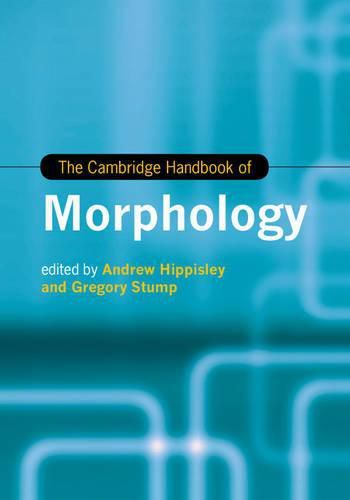 Cover image for The Cambridge Handbook of Morphology