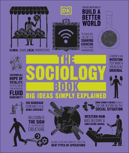 Cover image for The Sociology Book: Big Ideas Simply Explained