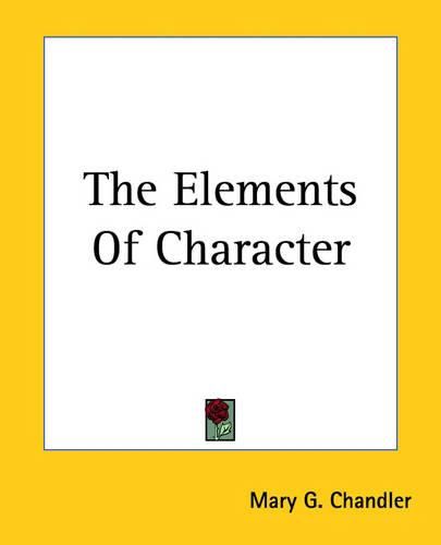 Cover image for The Elements Of Character