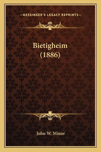 Cover image for Bietigheim (1886)