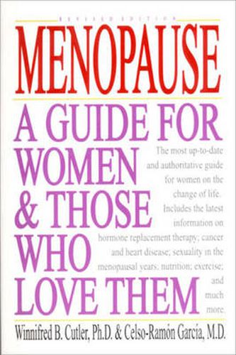 Cover image for Menopause: A Guide for Women and Those Who Love Them