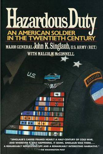 Cover image for Hazardous Duty: An American Soldier in the Twentieth Century