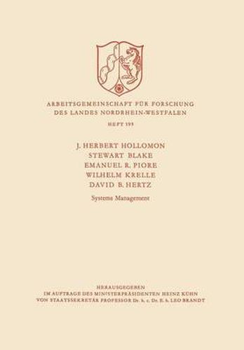 Cover image for Systems Management