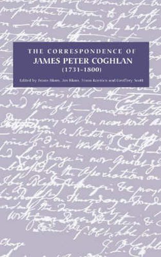 Cover image for The Correspondence of James Peter Coghlan (1731-1800)