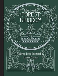 Cover image for Tales From the Forest Kingdom Coloring Book