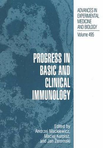 Cover image for Progress in Basic and Clinical Immunology