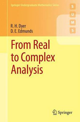 Cover image for From Real to Complex Analysis