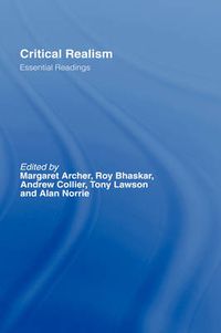 Cover image for Critical Realism: Essential Readings
