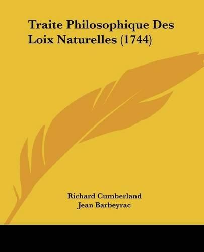 Traite Philosophique Des Loix Naturelles (1744)