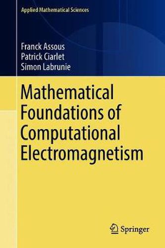 Cover image for Mathematical Foundations of Computational Electromagnetism