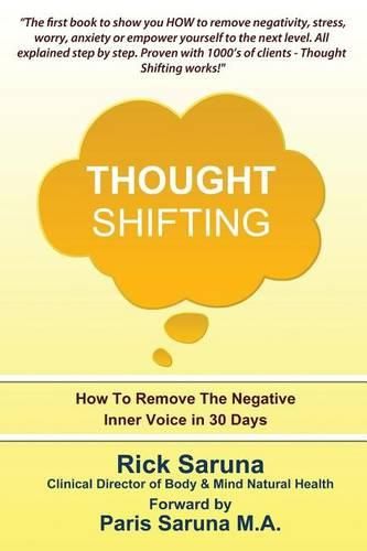 Cover image for Thought Shifting: How to Remove the Negative Inner Voice in 30 Days