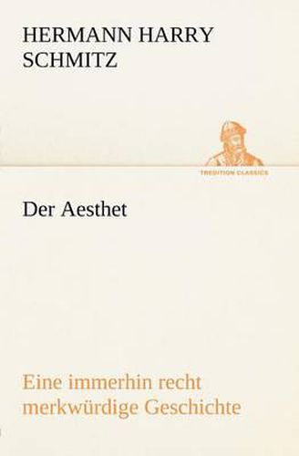 Cover image for Der Aesthet