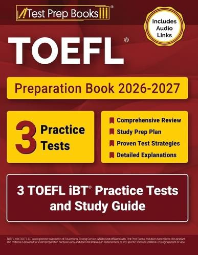 Cover image for TOEFL Preparation Book 2026-2027