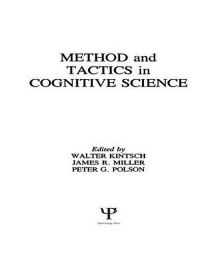 Cover image for Methods and Tactics in Cognitive Science