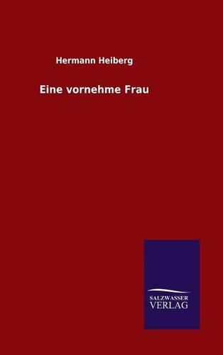 Cover image for Eine vornehme Frau