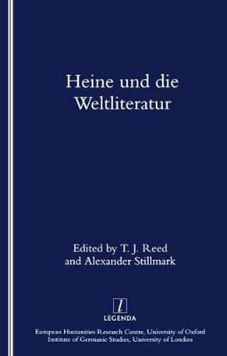 Cover image for Heine und die Weltliteratur