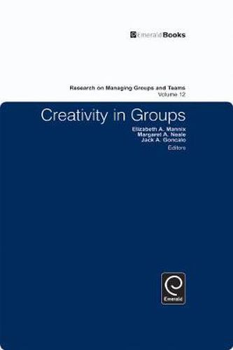 Cover image for Creativity in Groups