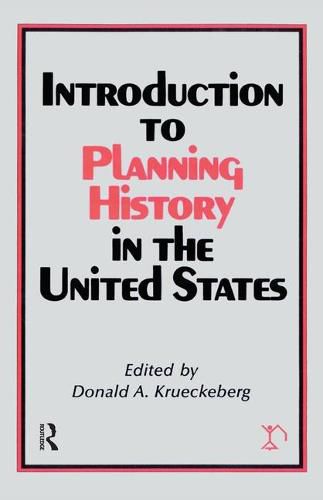 Cover image for Introduction to Planning History in the United States