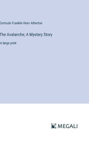 Cover image for The Avalanche; A Mystery Story