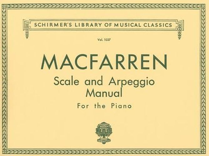 Cover image for Scale and Arpeggio Manual