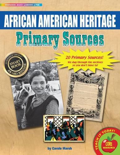 Cover image for African American Heritage Primary Sources Pack