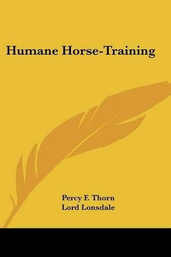 Cover image for Humane Horse-Training