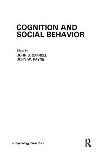 Cover image for Cognition and Social Behavior