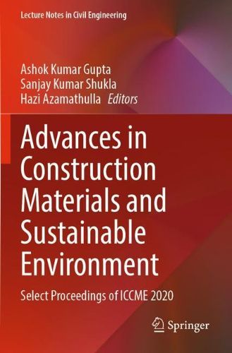Cover image for Advances in Construction Materials and Sustainable Environment