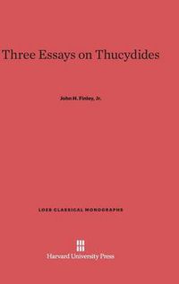 Cover image for Three Essays on Thucydides