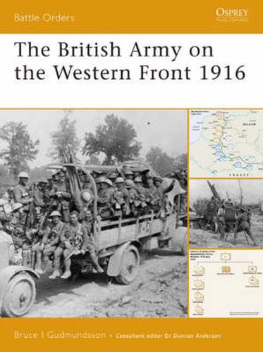 Cover image for The British Army on the Western Front 1916