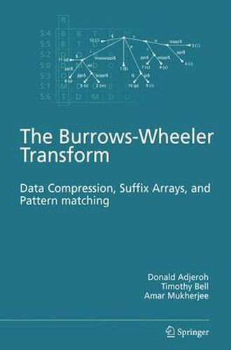 Cover image for The Burrows-Wheeler Transform:: Data Compression, Suffix Arrays, and Pattern Matching