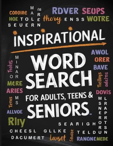 Cover image for Inspirational Word Search Book for Adults, Teens and Seniors