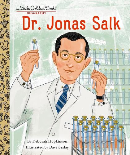 Cover image for Dr. Jonas Salk: A Little Golden Book Biography