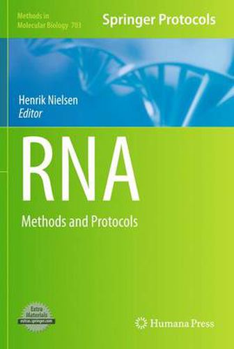 Cover image for RNA: Methods and Protocols