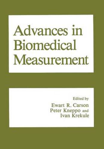 Cover image for Advances in Biomedical Measurement