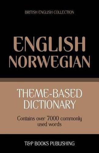 Cover image for Theme-based dictionary British English-Norwegian - 7000 words