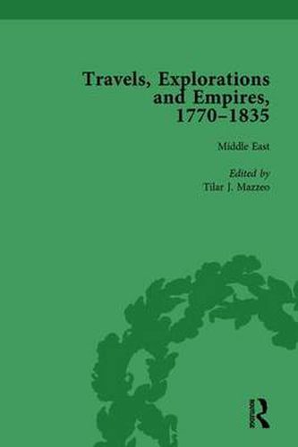 Cover image for Travels, Explorations and Empires, 1770-1835, Part I Vol 4: Travel Writings on North America, the Far East, North and South Poles and the Middle East