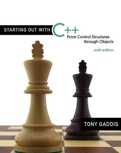 Cover image for Starting Out with C++: From Control Structures Through Objects Value Package (Includes Addison-Wesley's C++ Backpack Reference Guide)