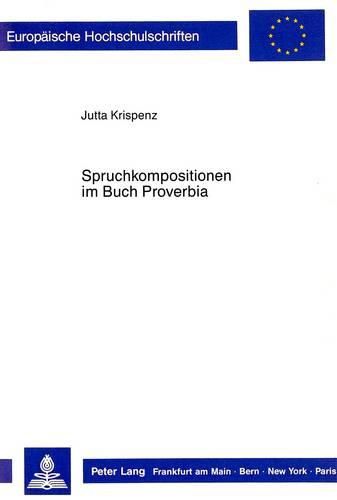 Cover image for Spruchkompositionen Im Buch Proverbia