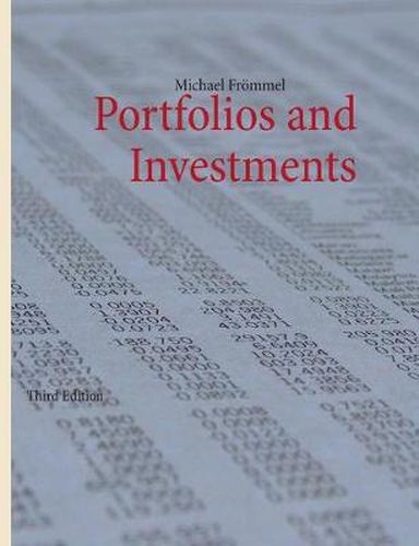 Cover image for Portfolios and Investments: Third Edition