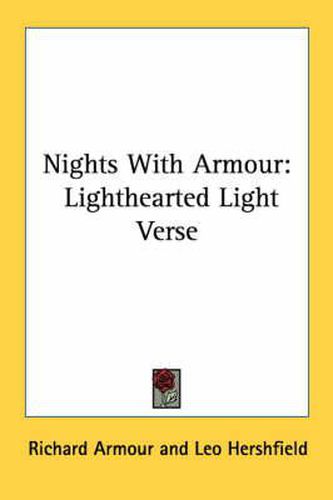 Cover image for Nights with Armour: Lighthearted Light Verse