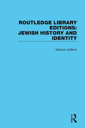 Cover image for Routledge Library Editions: Jewish History