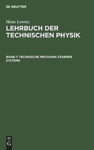 Cover image for Technische Mechanik Starrer Systeme