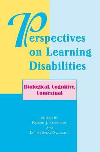 Cover image for Perspectives On Learning Disabilities: Biological, Cognitive, Contextual