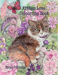 Cover image for Kitten Love Colouring Book: Art Therapy Collection