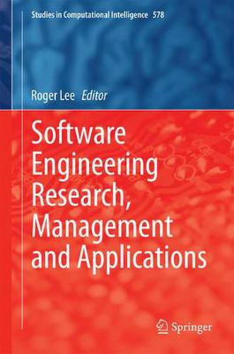 Cover image for Software Engineering Research, Management and Applications