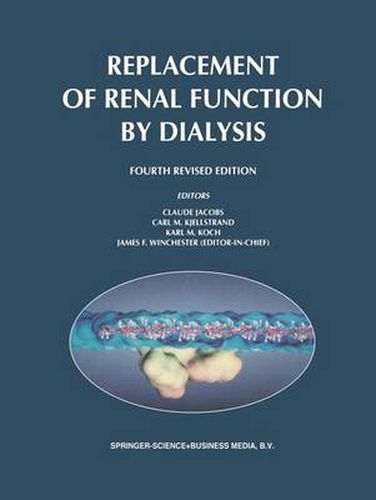 Cover image for Replacement of Renal Function by Dialysis