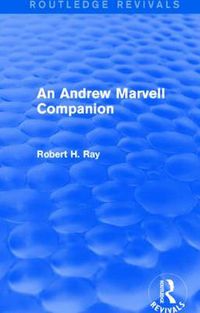 Cover image for An Andrew Marvell Companion