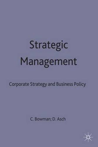 Cover image for Strategic Management